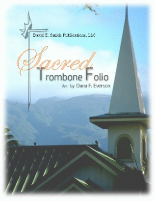 Book cover for Sacred Trombone Folio