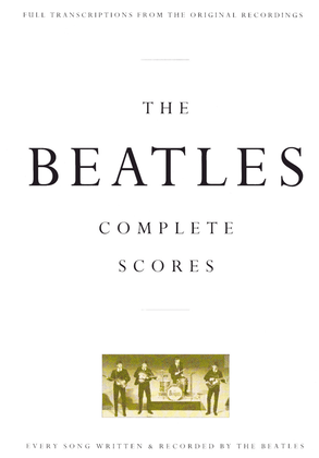 Book cover for The Beatles – Complete Scores