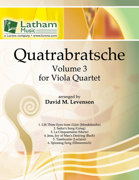 Quatrabratsche: Volume 3 for Viola Quartet image number null