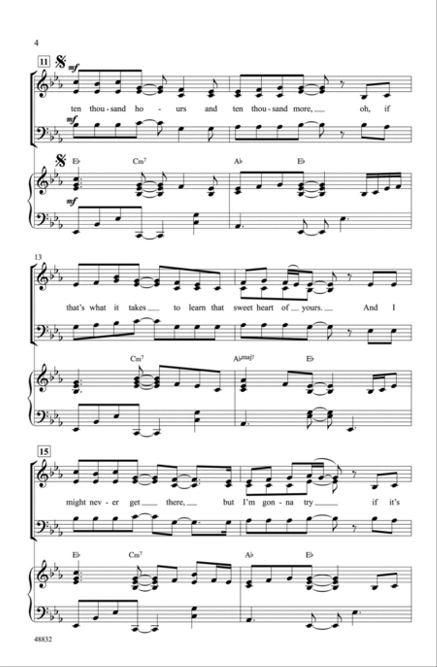 10,000 Hours Choir scores gallery preview page 3