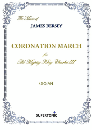 Book cover for Coronation March (for organ)