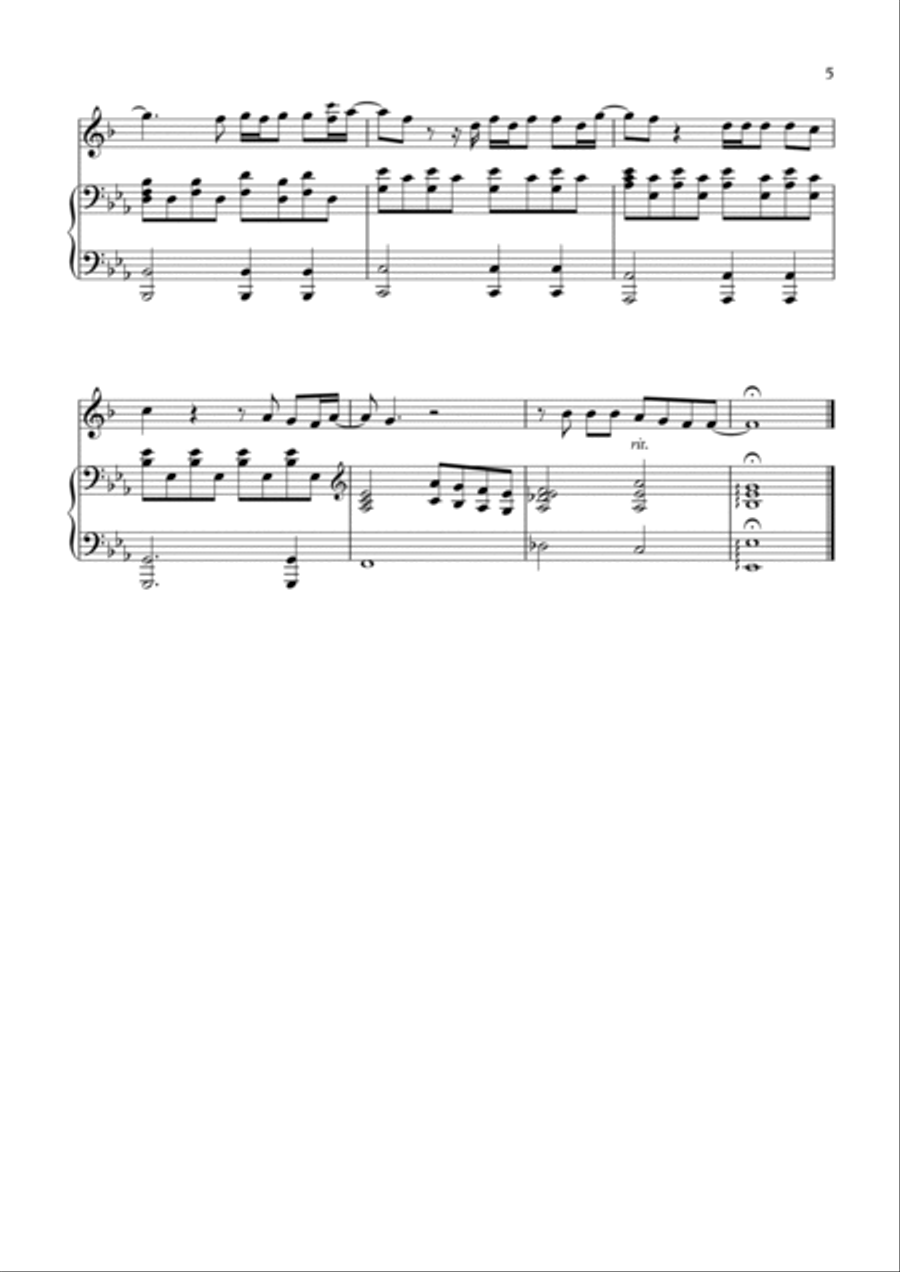 Angels Angels Trumpet Solo scores gallery preview page 5