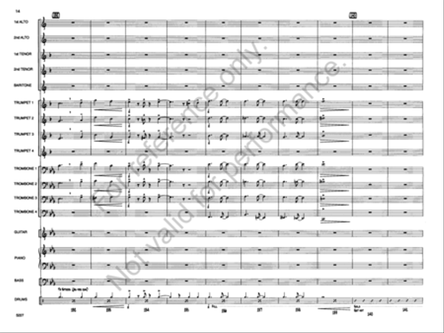 Avalon Avalon Jazz Ensemble scores gallery preview page 15