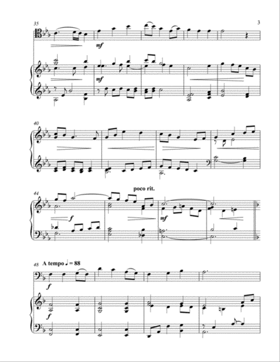 Still Be My Vision: Hymn Arrangements for Solo Cello and Piano Piano scores gallery preview page 5