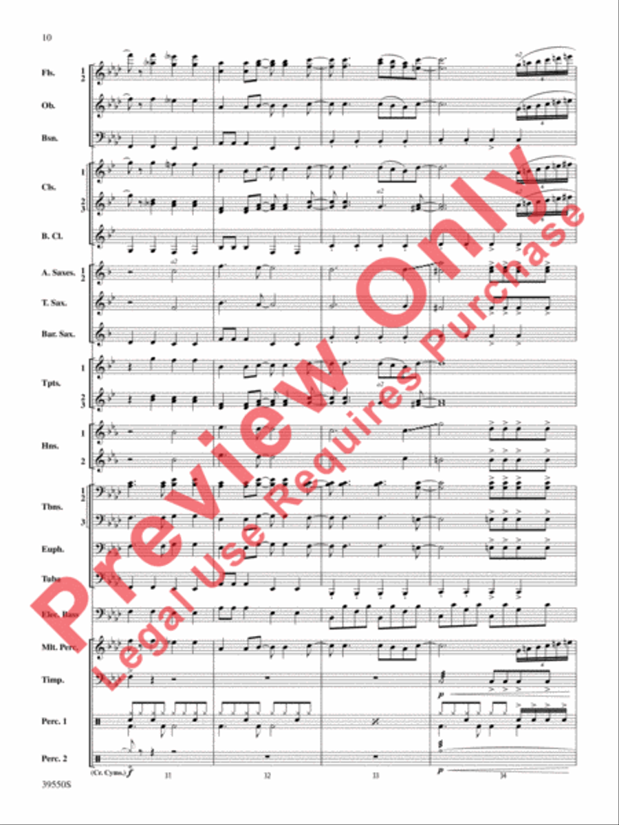 The Rolling Stones on Tour Concert Band scores gallery preview page 11