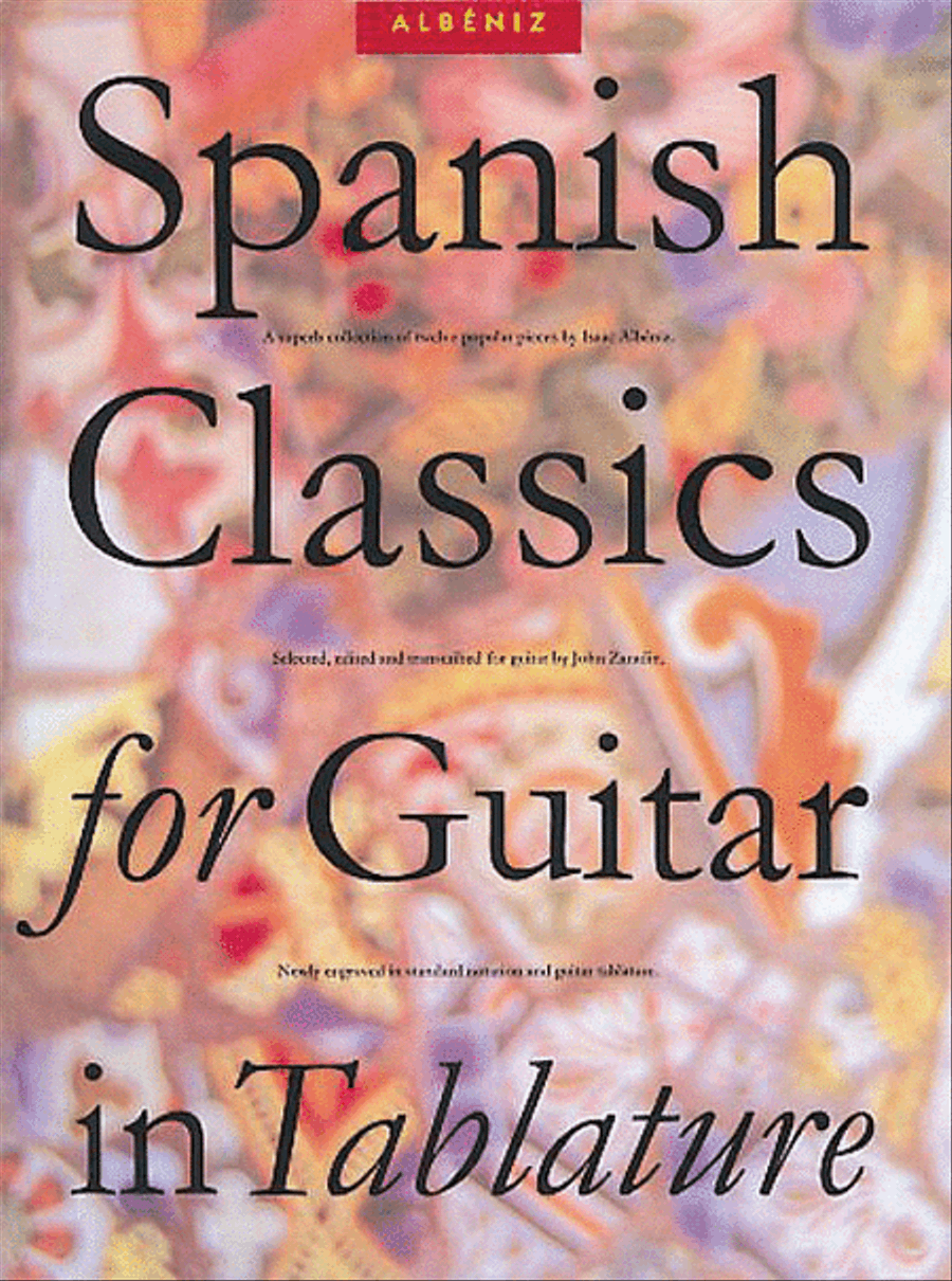 Spanish Classics for Guitar in Tablature Acoustic Guitar scores gallery preview page 1