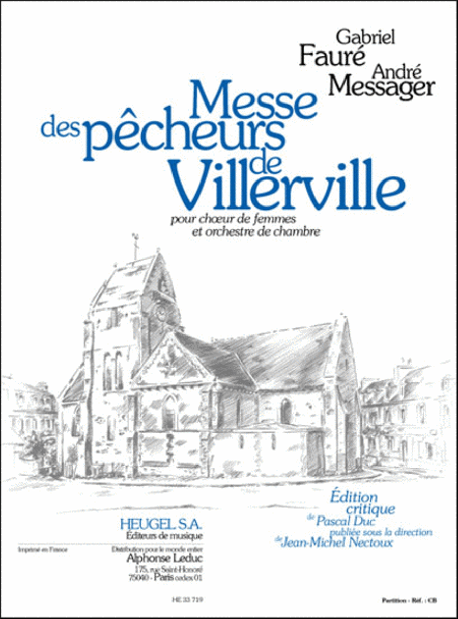 Messe Des Pêcheurs de Villerville Chamber Orchestra scores gallery preview page 1