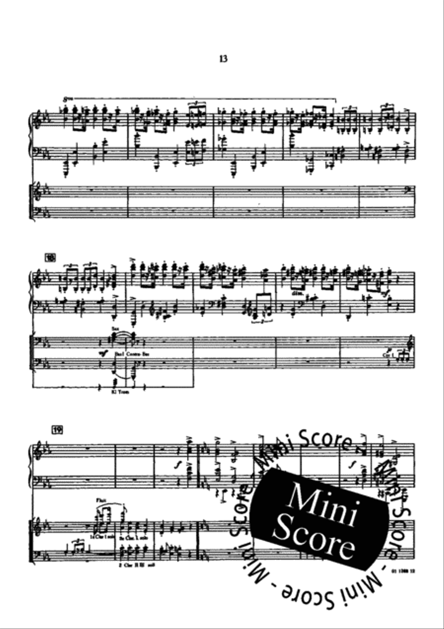 Parade Concerto Concert Band scores gallery preview page 16