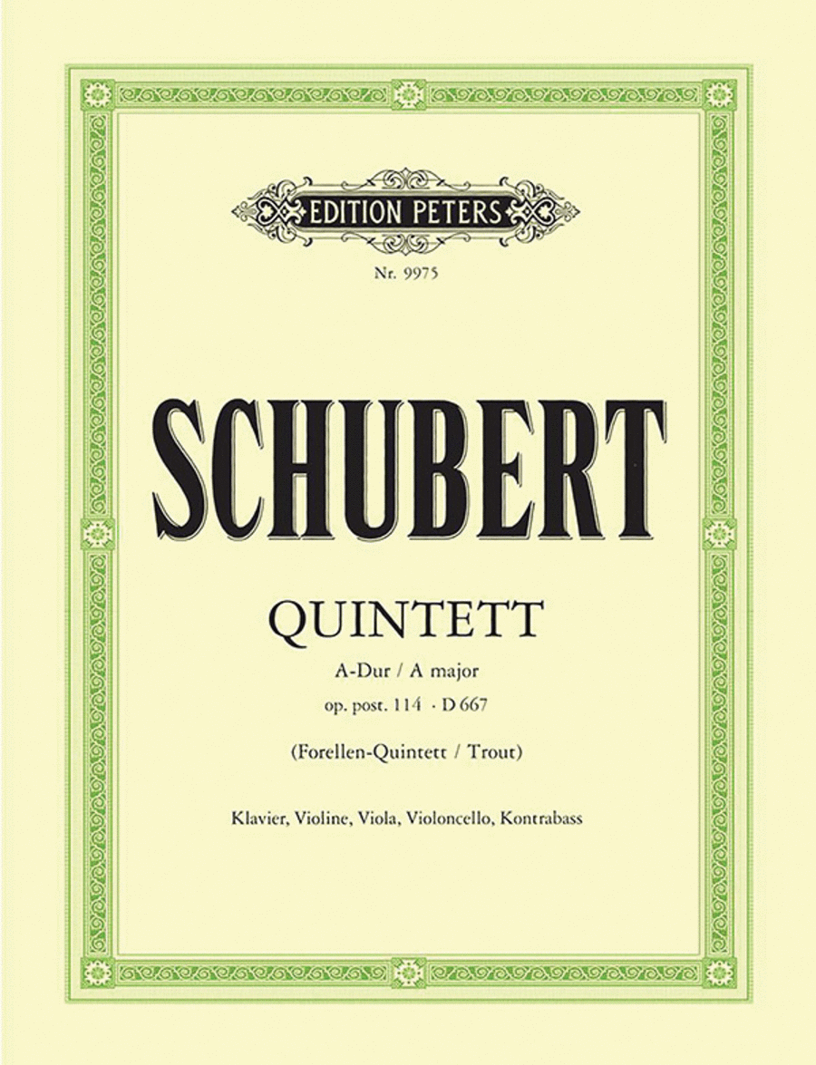 Quintet in A Major (Trout)