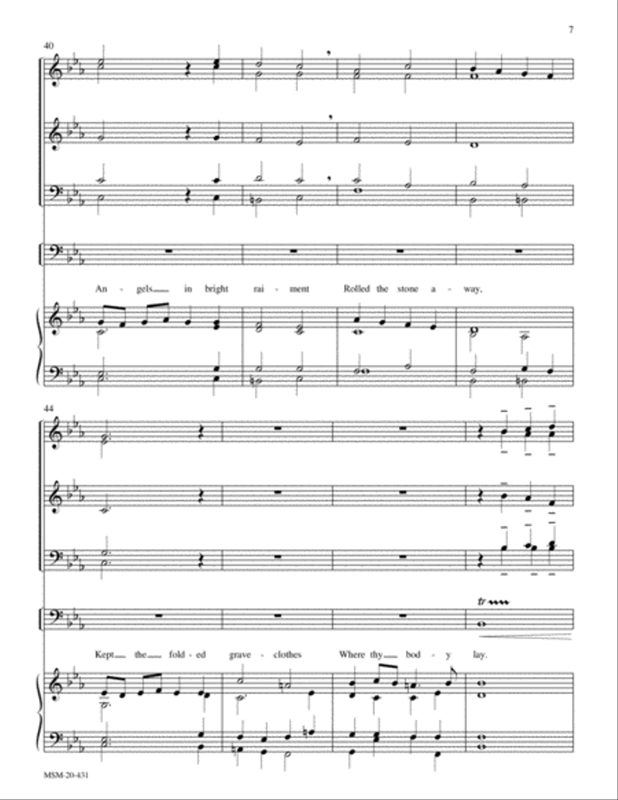 Thine Is the Glory (Judas Maccabaeus) Choir scores gallery preview page 6