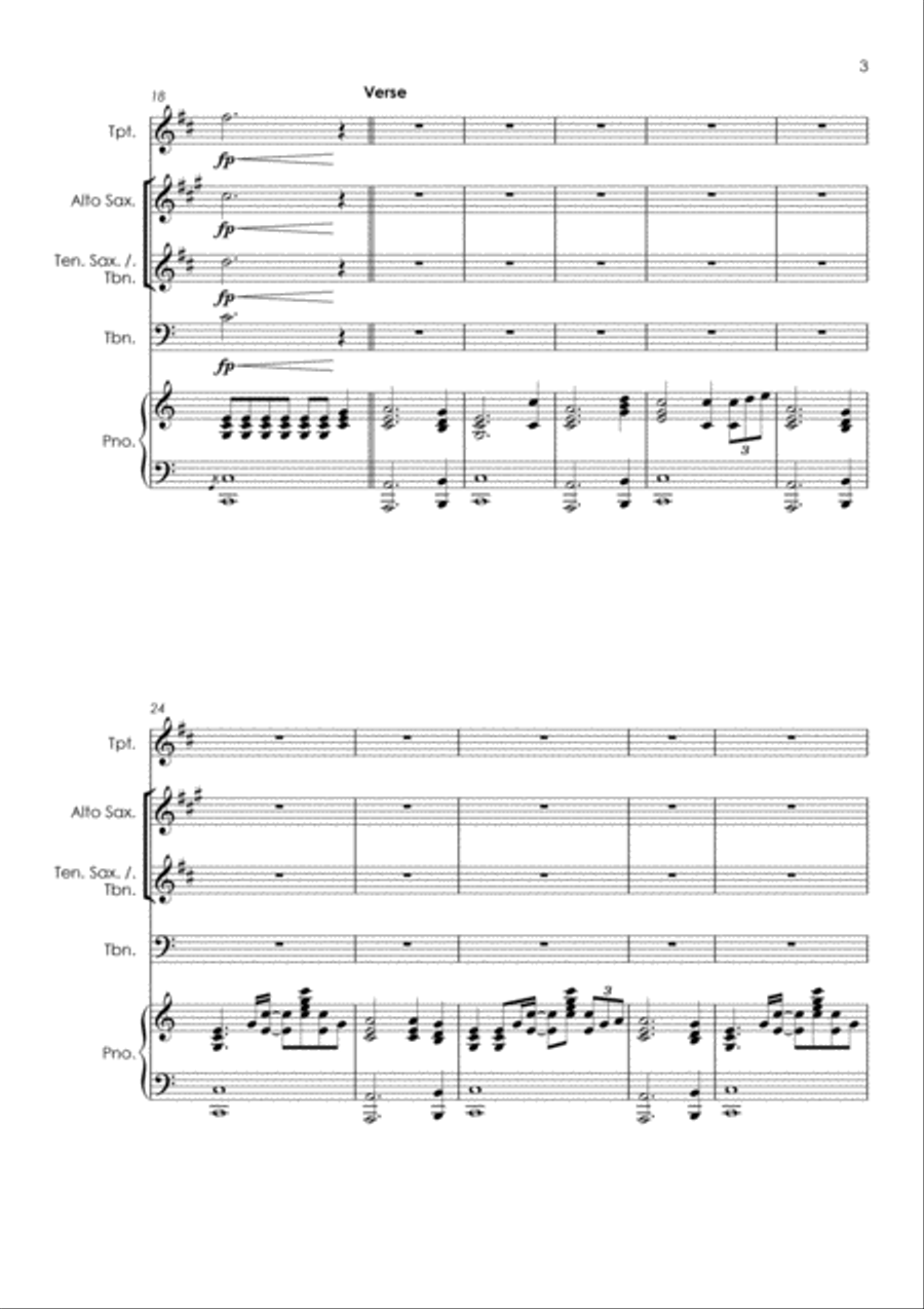 Next To Me Tenor Saxophone scores gallery preview page 5