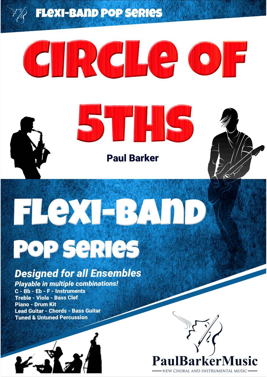 Circle of 5ths (Flexible Instrumentation) Concert Band scores gallery preview page 1