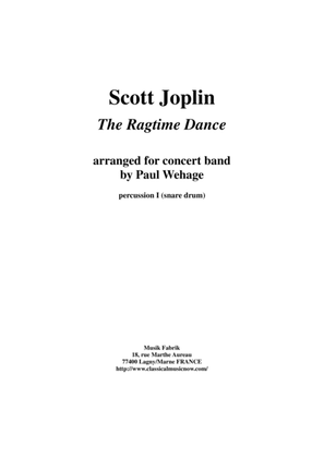 Scott Joplin: The Ragtime Dance, arranged for concert band by Paul Wehage: percussion 1 part