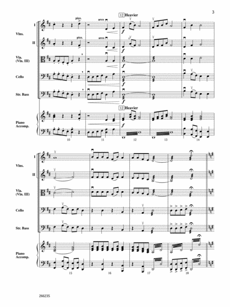 Chinese String Fantasy by Traditional String Orchestra - Sheet Music