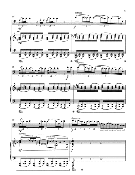 Winter Ballade for cello and piano image number null