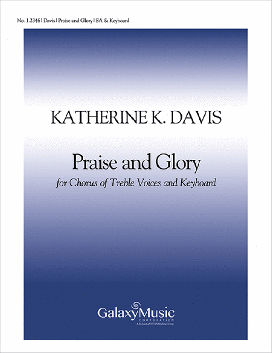 Praise and Glory SA scores gallery preview page 1