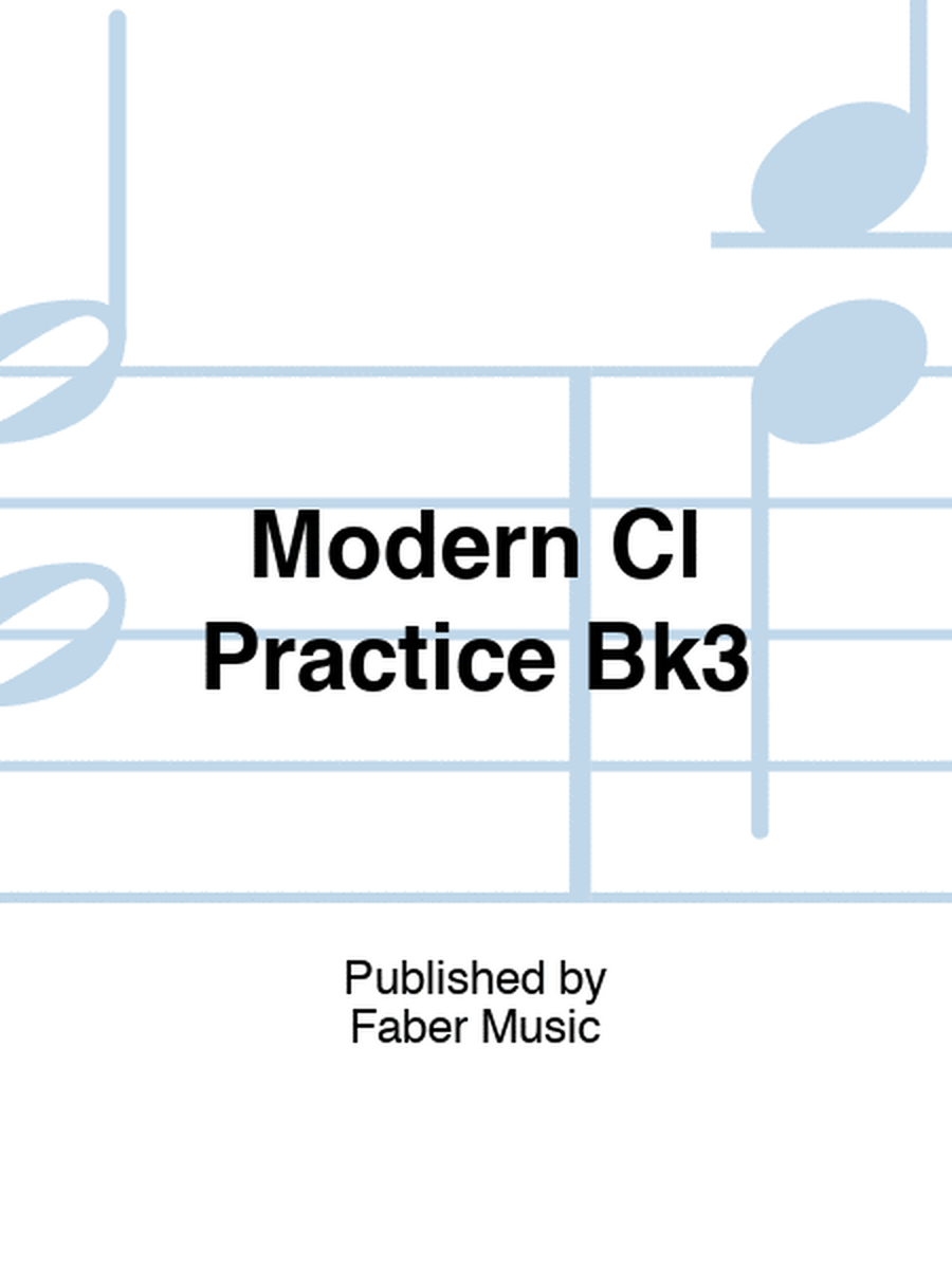 Modern Cl Practice Bk3