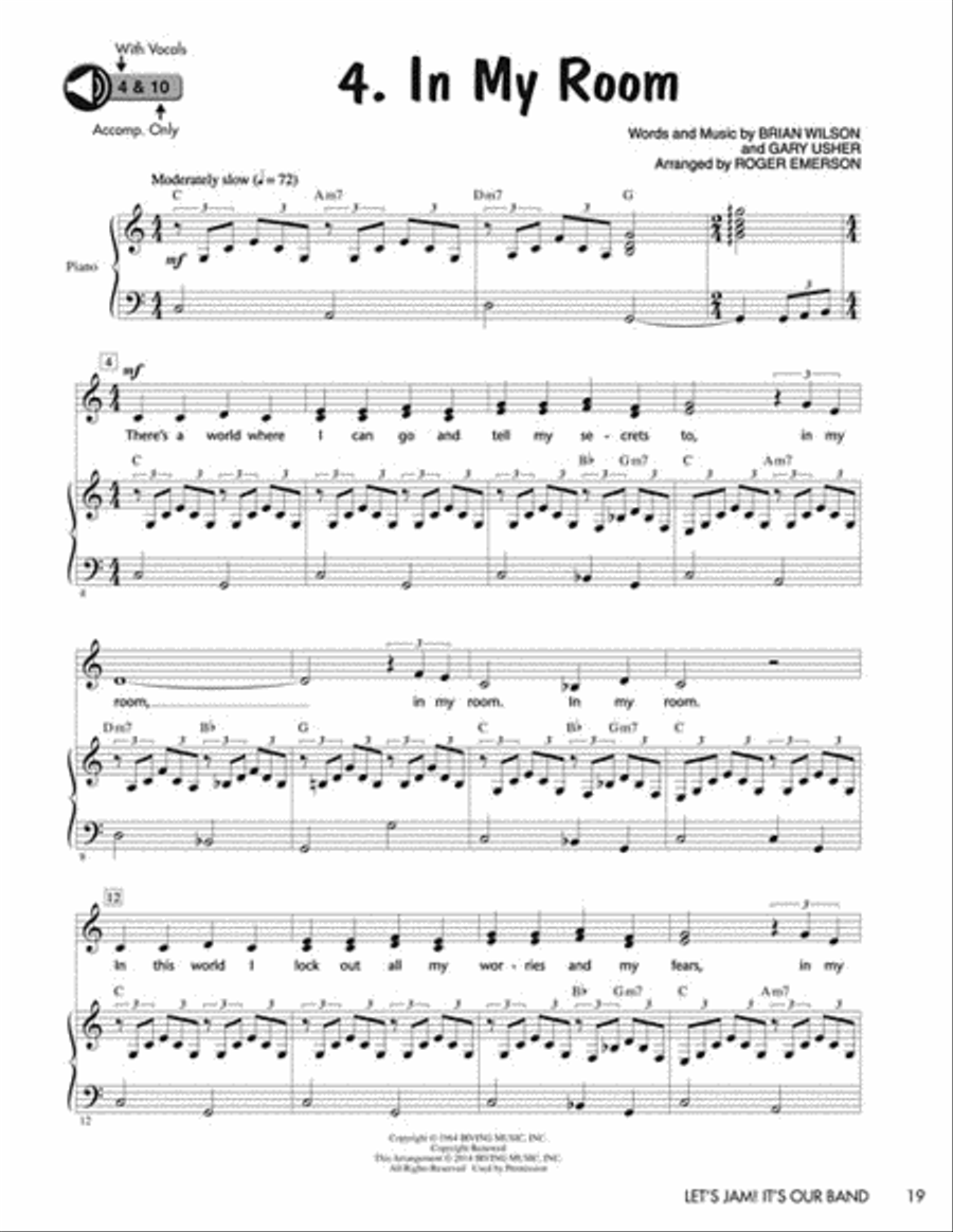 Let's Jam! It's Our Band Choir scores gallery preview page 4