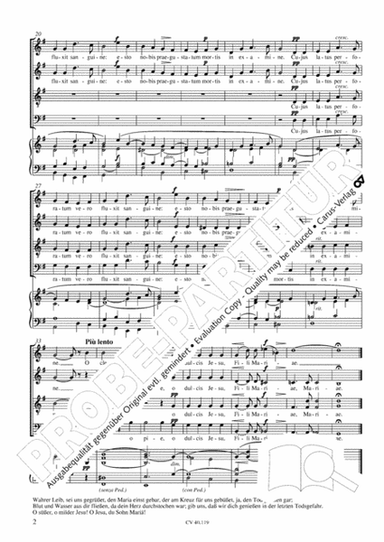 Elgar: Drei marianische Gesange
