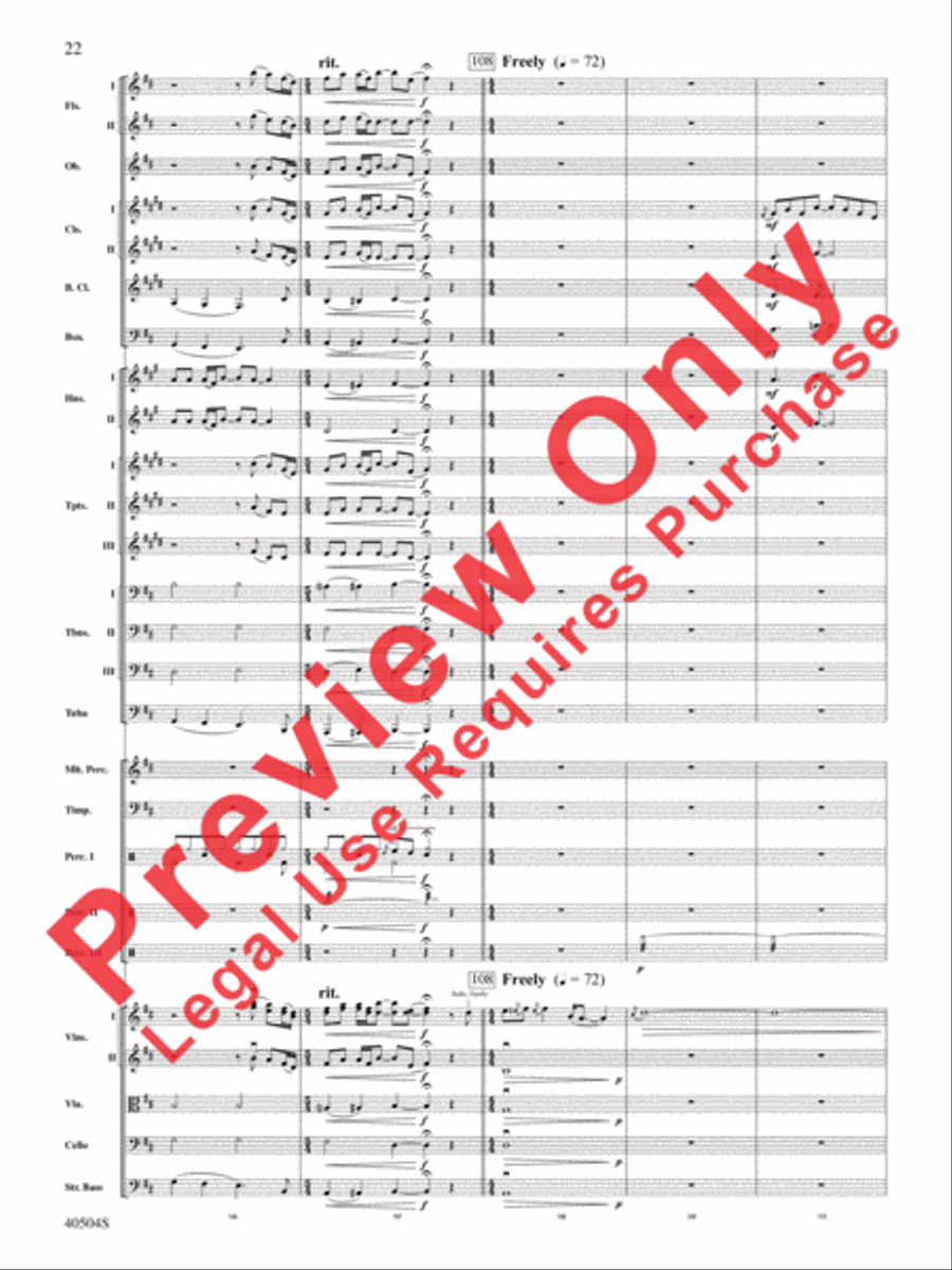 The Eagles on Tour The Eagles on Tour Full Orchestra scores gallery preview page 23