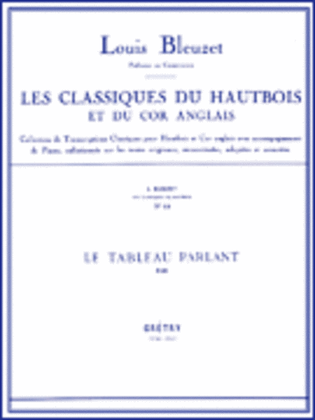 Book cover for Le Tableau Parlant - Classiques No. 13