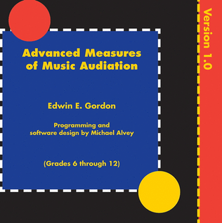 Advanced Measures of Music Audiation - CD