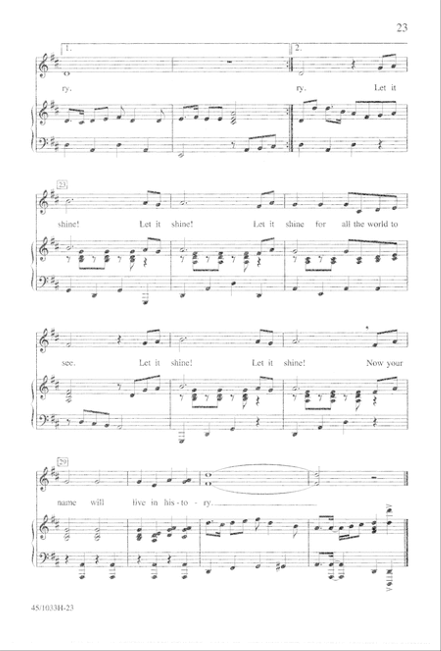 Watts It All About? The Whole Shocking Story Unison Choir scores gallery preview page 24