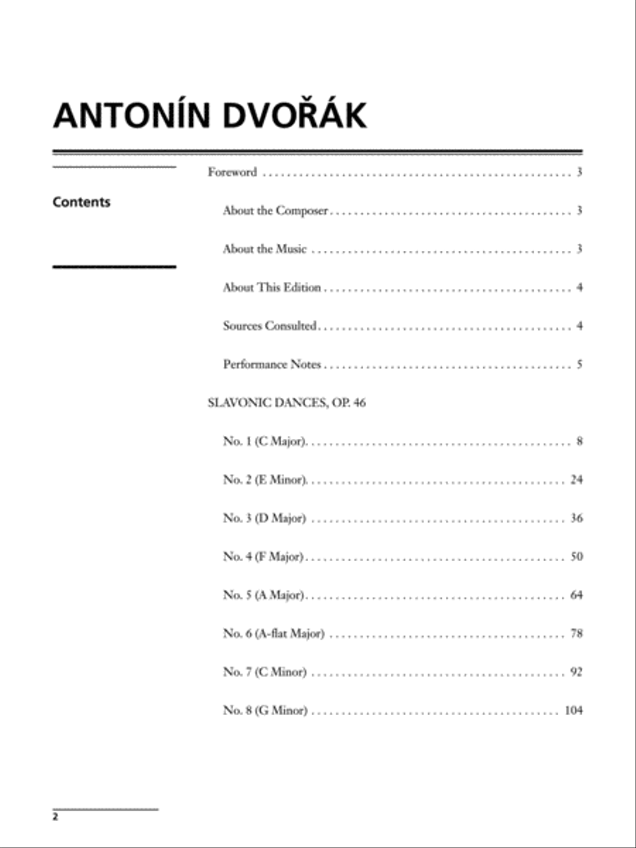 Dvorák -- Slavonic Dances, Op. 46 Small Ensemble scores gallery preview page 7