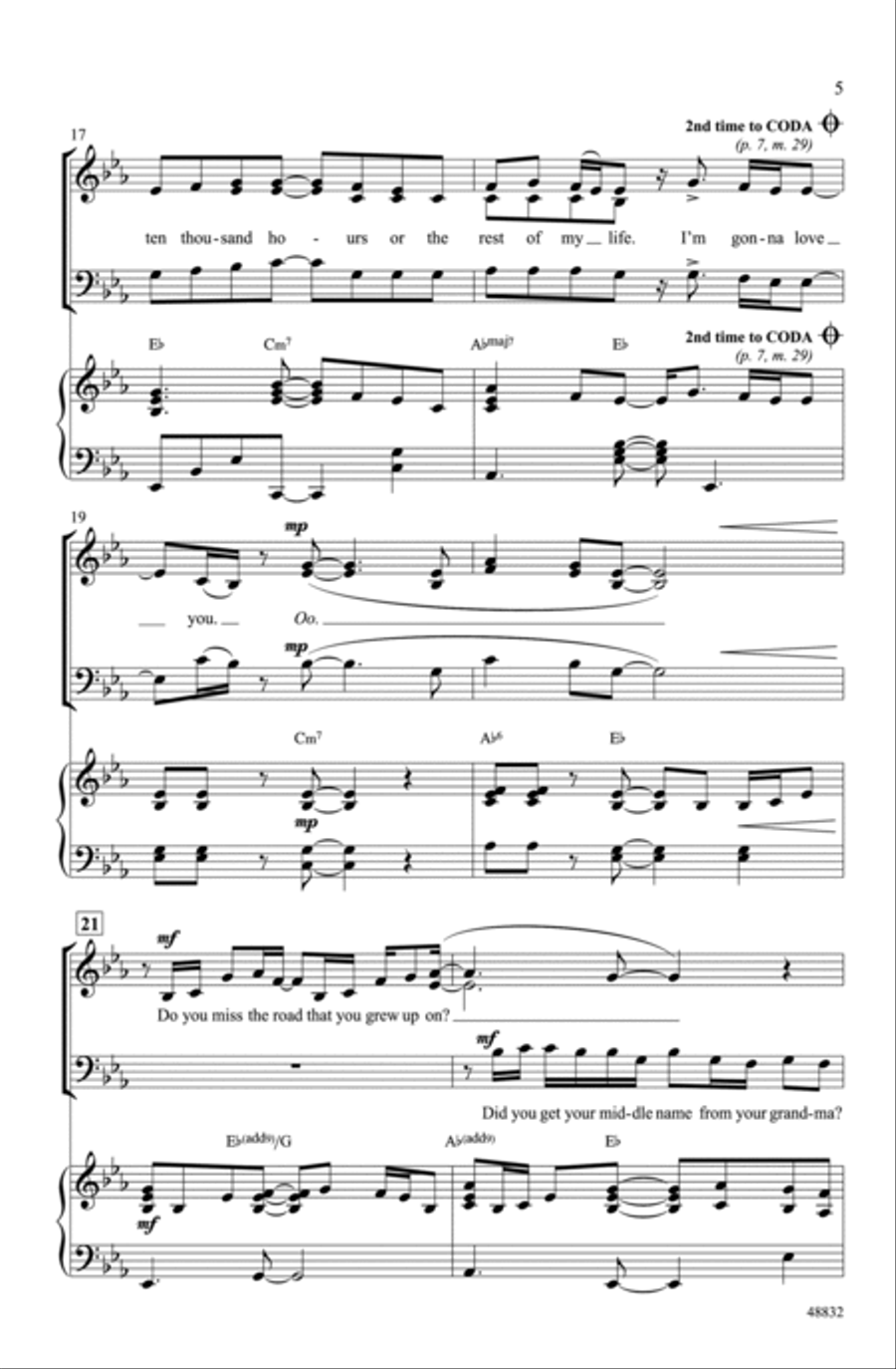 10,000 Hours Choir scores gallery preview page 4
