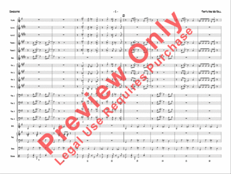 That's How We Roll Jazz Ensemble scores gallery preview page 5