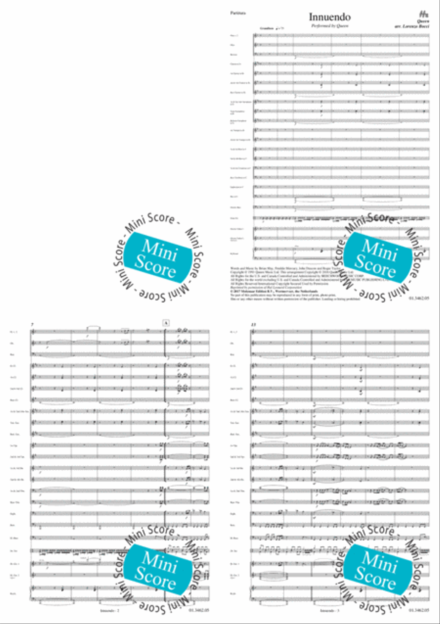 Innuendo Innuendo Concert Band scores gallery preview page 3