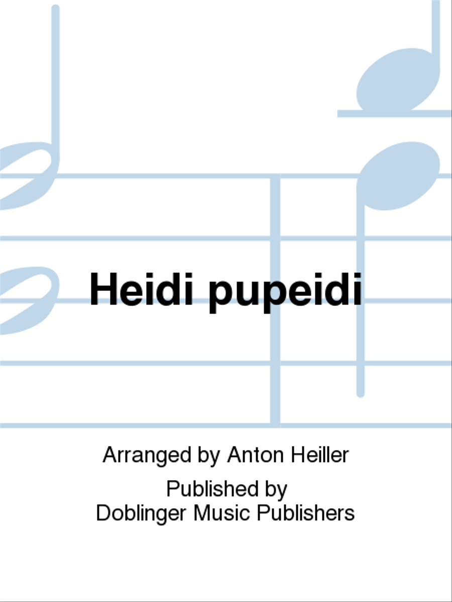 Heidi pupeidi TTBB scores gallery preview page 1