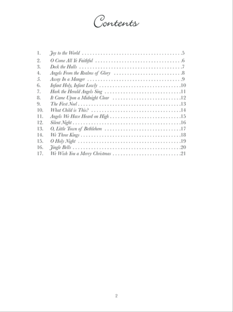 My Very Best Christmas - Trumpet, Clarinet, Soprano Sax & Tenor Sax Edition Clarinet scores gallery preview page 3