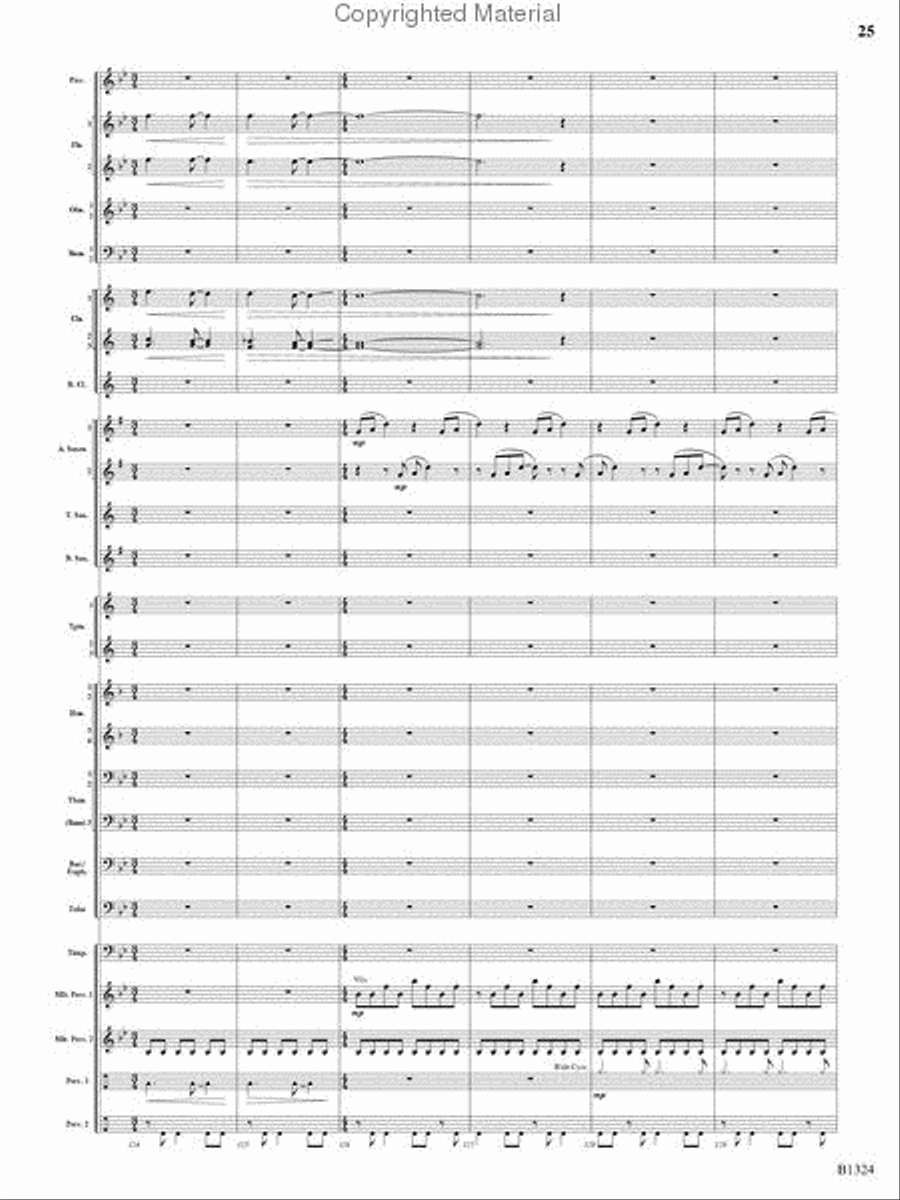 Fusion Concert Band scores gallery preview page 24