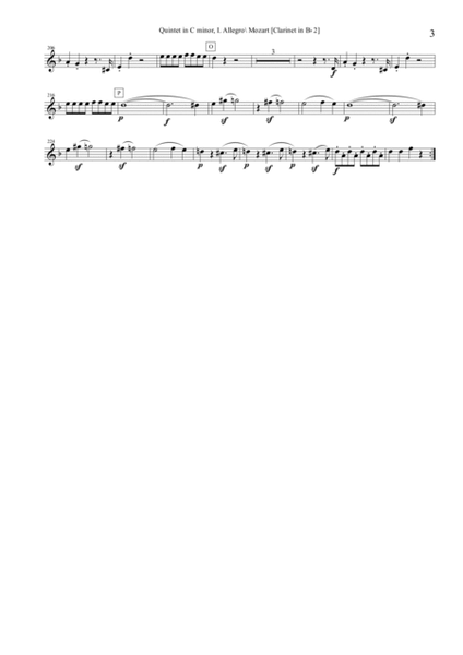Quintet in Cm K.406/516b, I. Allegro image number null