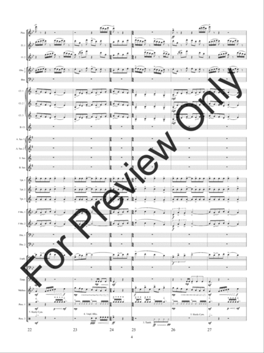 Spitfire Spitfire Concert Band scores gallery preview page 7