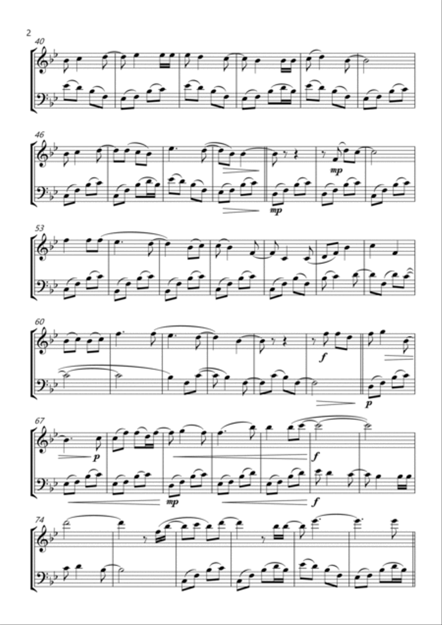 Hoppipolla String Duet scores gallery preview page 2