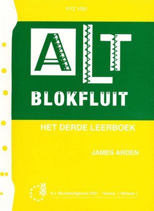 Book cover for Altblokfluit 3