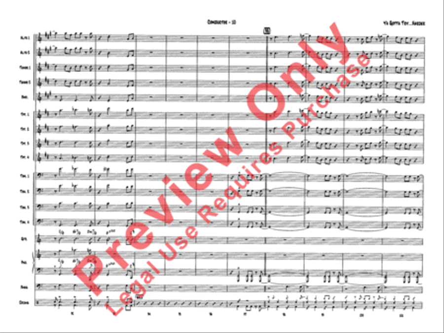 Ya Gotta Try . . . Harder Jazz Ensemble scores gallery preview page 13