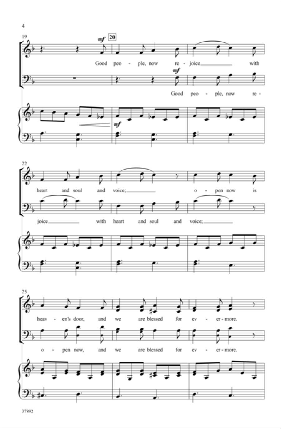 Sing We Now, Rejoice! - SoundTrax CD (CD only) Choir scores gallery preview page 4