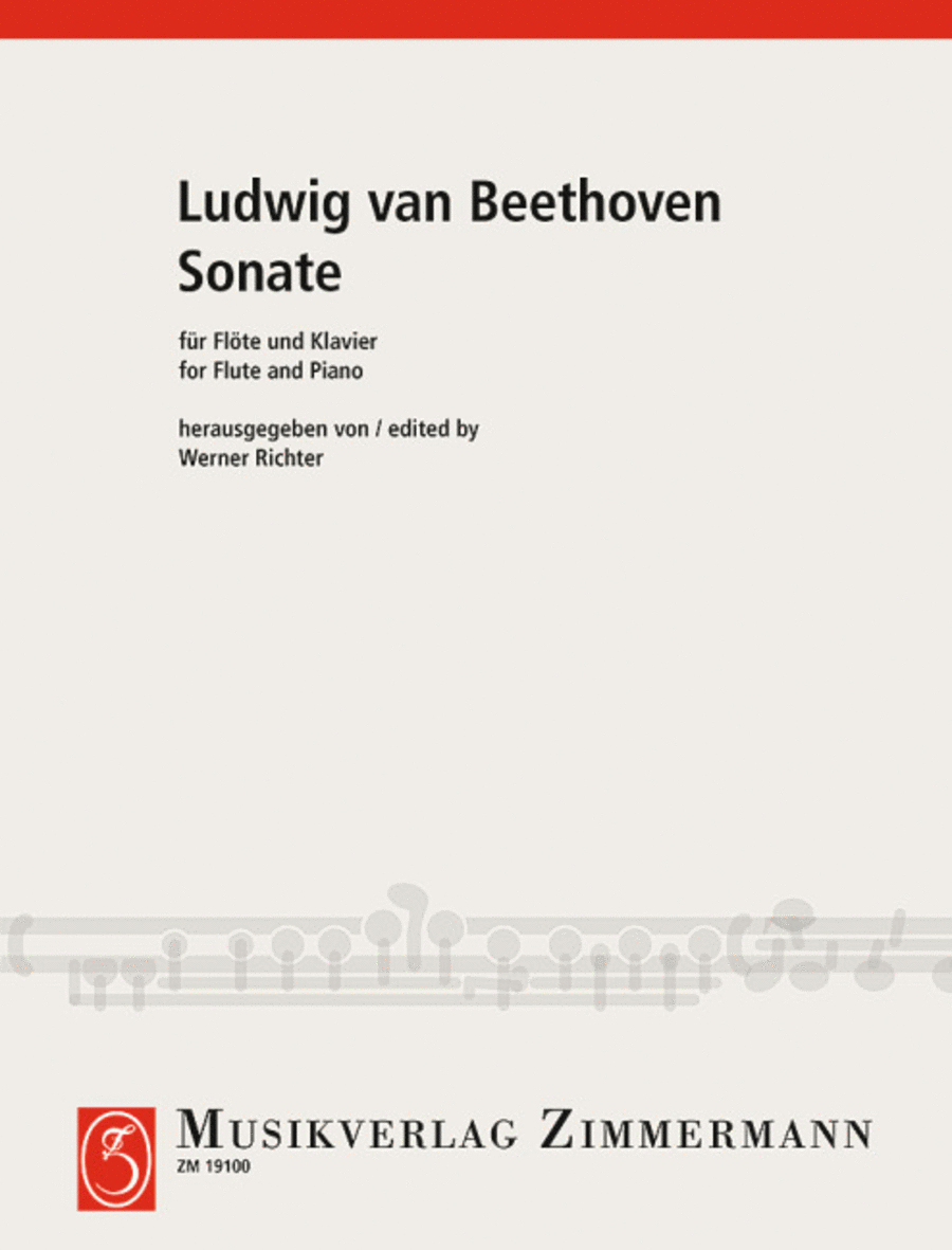Sonata Sonata Flute Solo scores gallery preview page 1