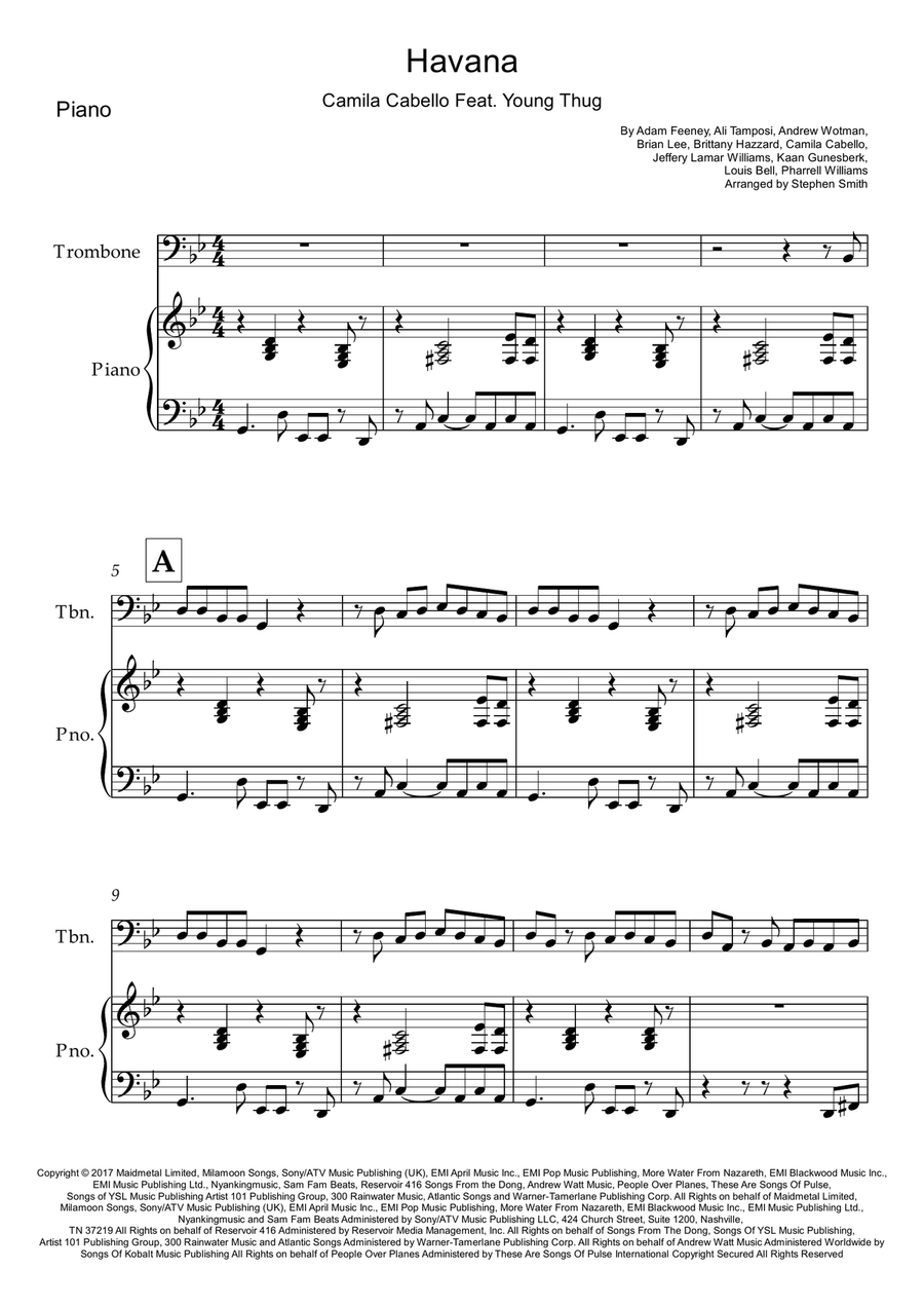 Havana Brass Duet scores gallery preview page 2