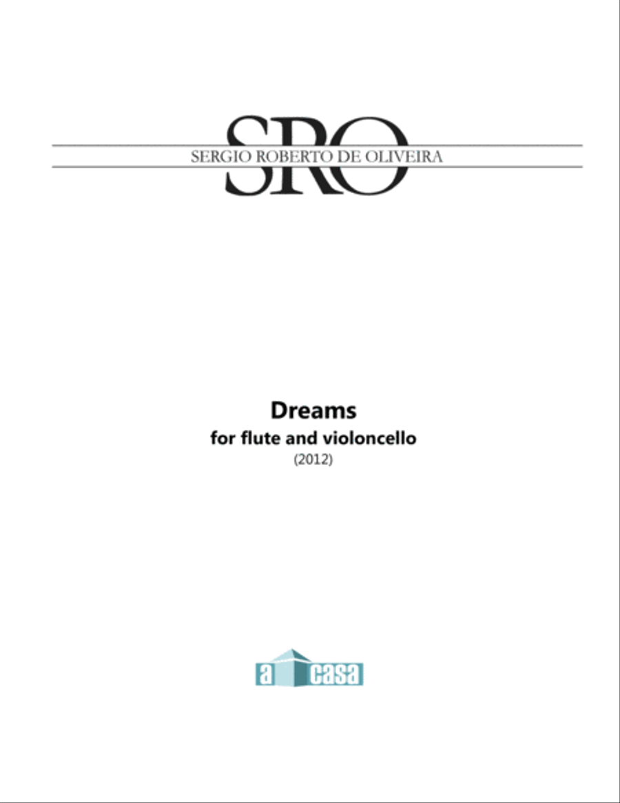 Dreams Flute scores gallery preview page 1