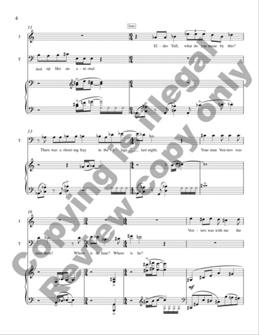 Riders of the Purple Sage Men's Choir scores gallery preview page 10