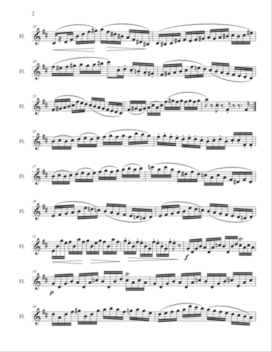 Sicilienne and Rigaudon Chamber Music scores gallery preview page 3