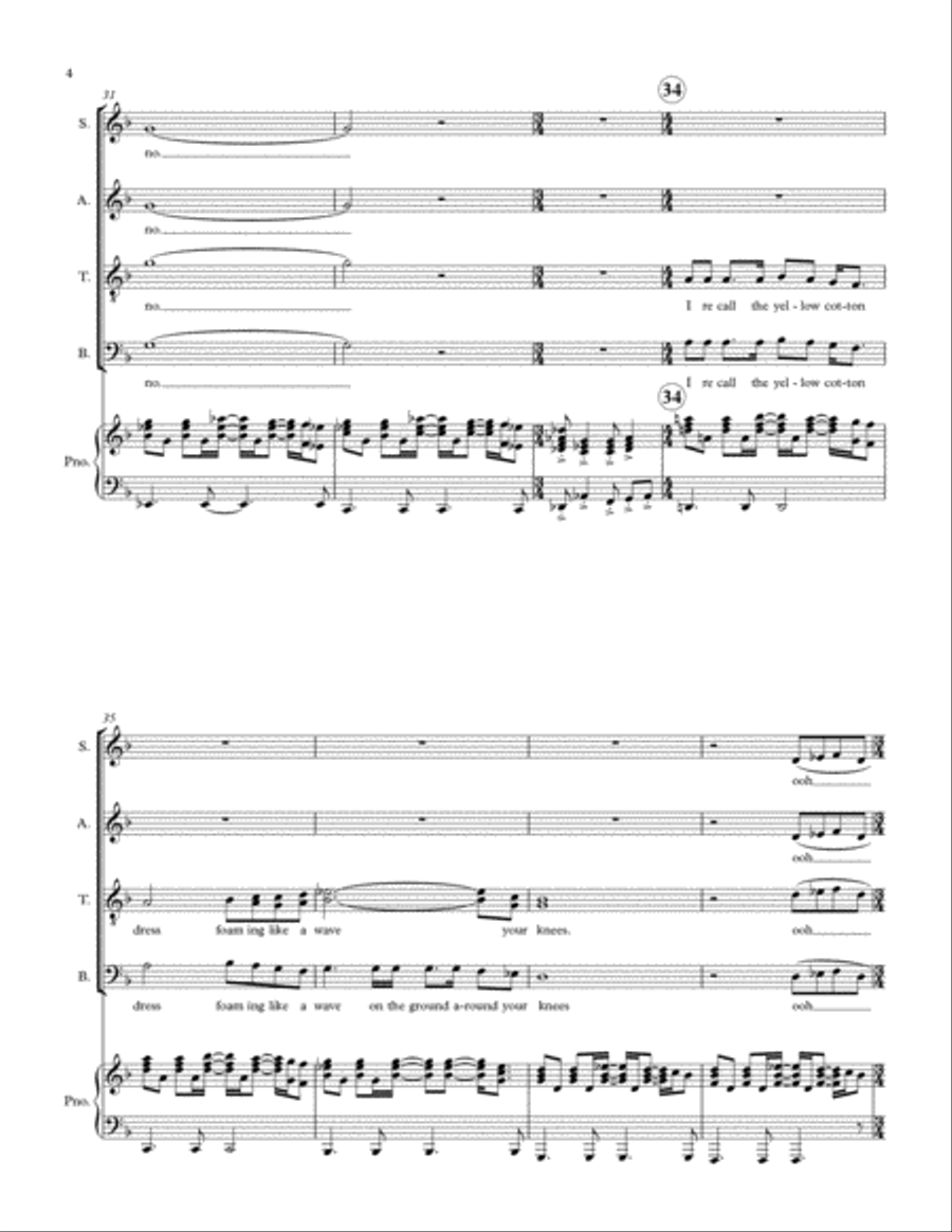 Macarthur Park 4-Part scores gallery preview page 4