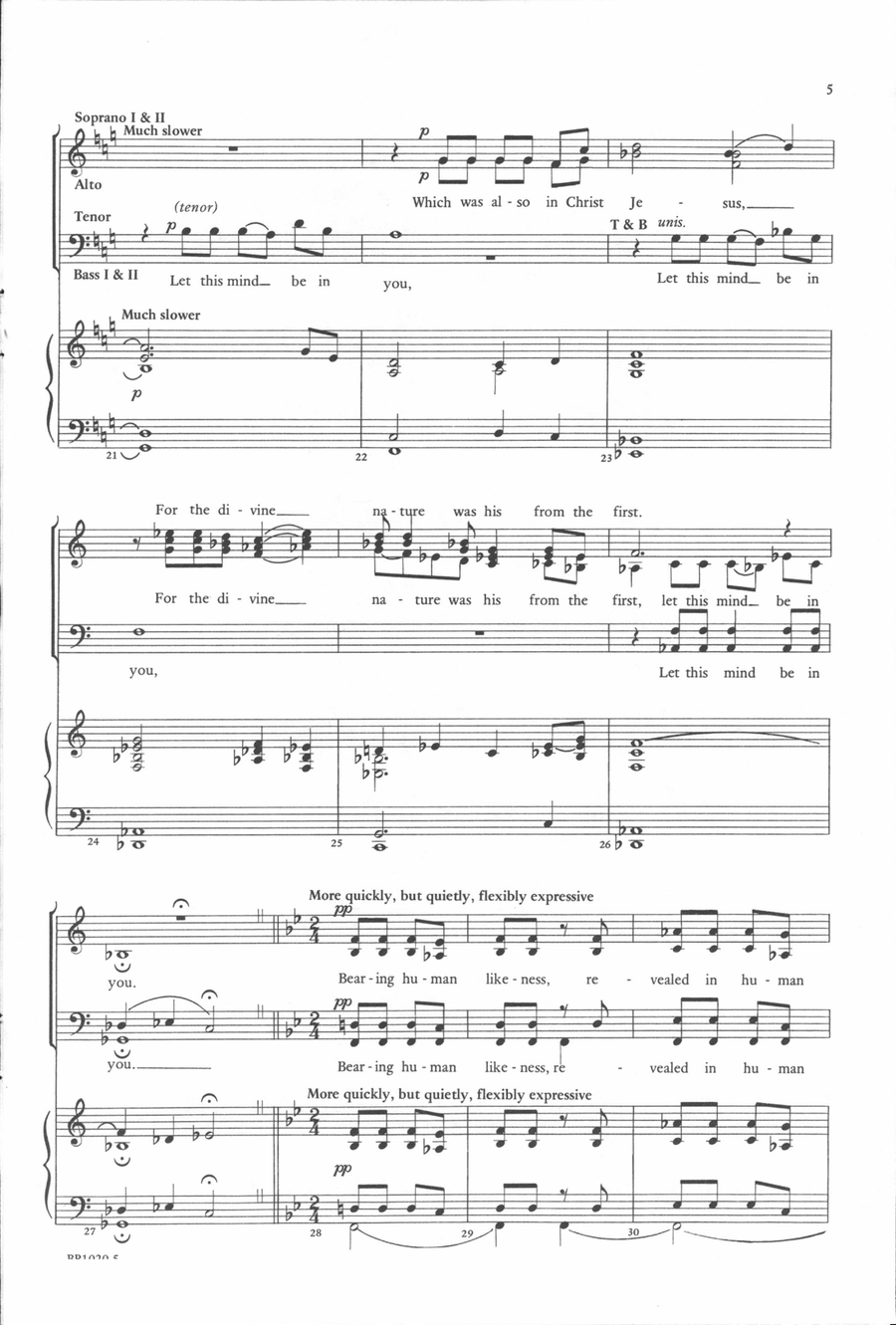 Name of Jesus, The 4-Part scores gallery preview page 5