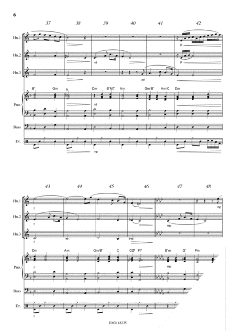 The Last Rose Of Summer Horn scores gallery preview page 6