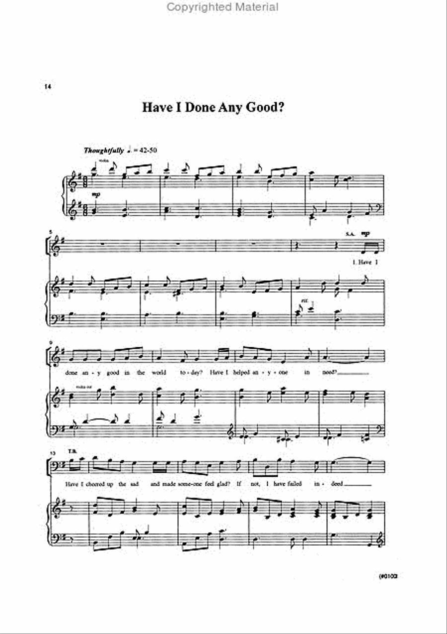 Hymnplicity Ward Choir - Book 9 4-Part scores gallery preview page 5