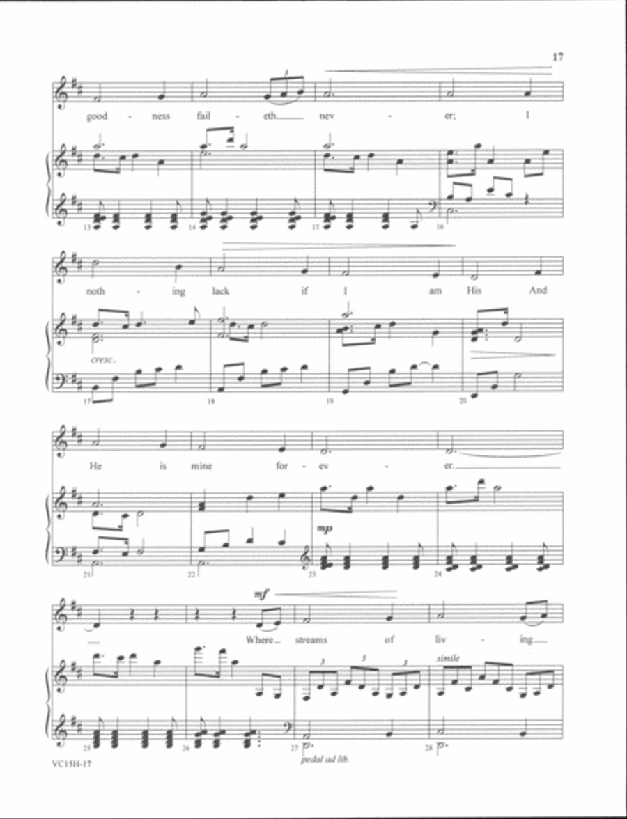 Sacred Solos of Dan Forrest - high voice High Voice scores gallery preview page 7